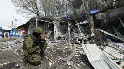 Удар по жилым кварталам из артиллерии и РСЗО: ВСУ за сутки 15 раз обстреляли территорию ДНР