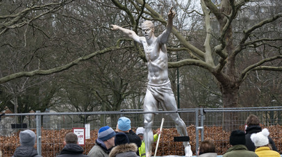 Sydsvenskan: нос статуи Ибрагимовича выставили на продажу за $120 тысяч в Швеции