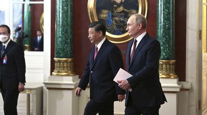 Путин назвал продуктивным визит Си Цзиньпина в Россию