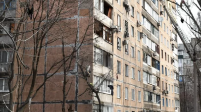 В Донецке выпущенная ВСУ американская ракета HARM попала в многоэтажный жилой дом