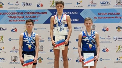Ставропольские акробаты завоевали восемь наград на Всероссийских соревнованиях Надежды России 1