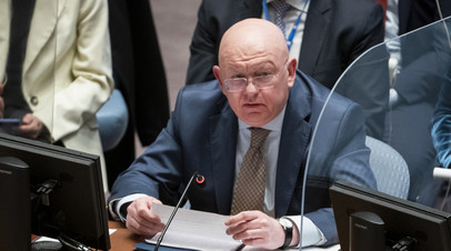 Небензя заявил, что США не выдали визы журналистам из России на заседание Совбеза ООН