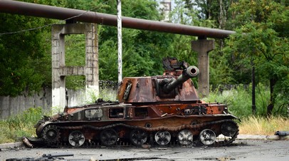 ВС России уничтожили гаубицу Акация и САУ Гвоздика ВСУ в Херсонской области