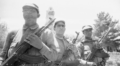 Афганские военнослужащие в мае 1978 года