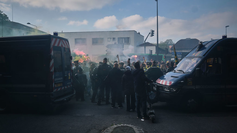 В ходе беспорядков в Париже задержаны 40 человек