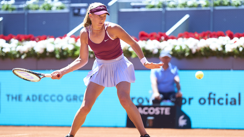 Чесноков восхитился выступлением 16-летней Андреевой на турнире в Мадриде