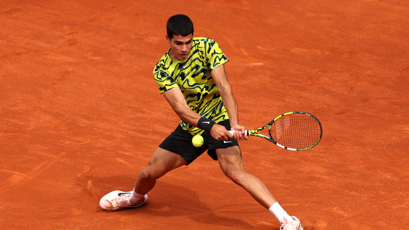 Алькарас вышел в 1/4 «Мастерса» в Мадриде, где сыграет с Хачановым