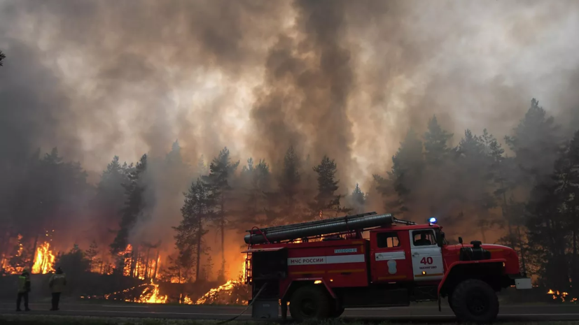 В Свердловской области в городе Ревде ввели режим ЧС из-за пожаров
