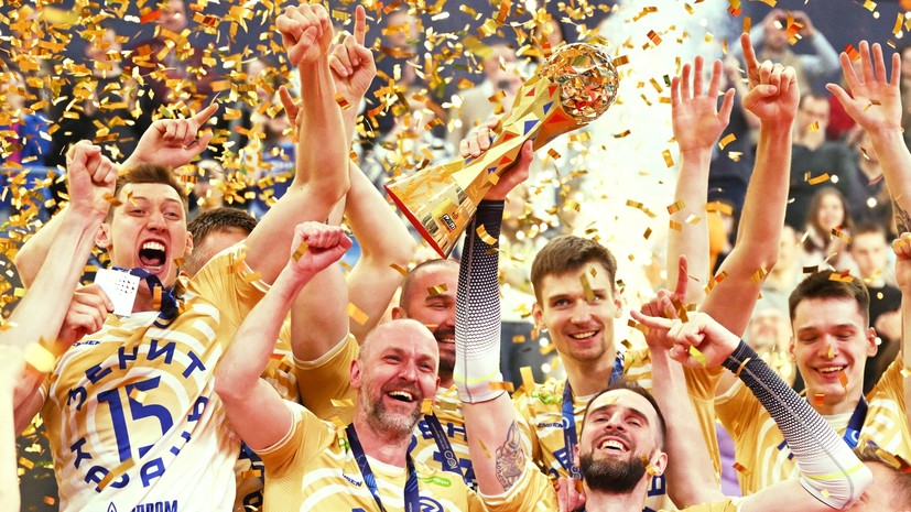 Золотая точка: «Зенит» вернул себе титул чемпиона России по волейболу, а победитель Игр-2012 Волков завершил карьеру