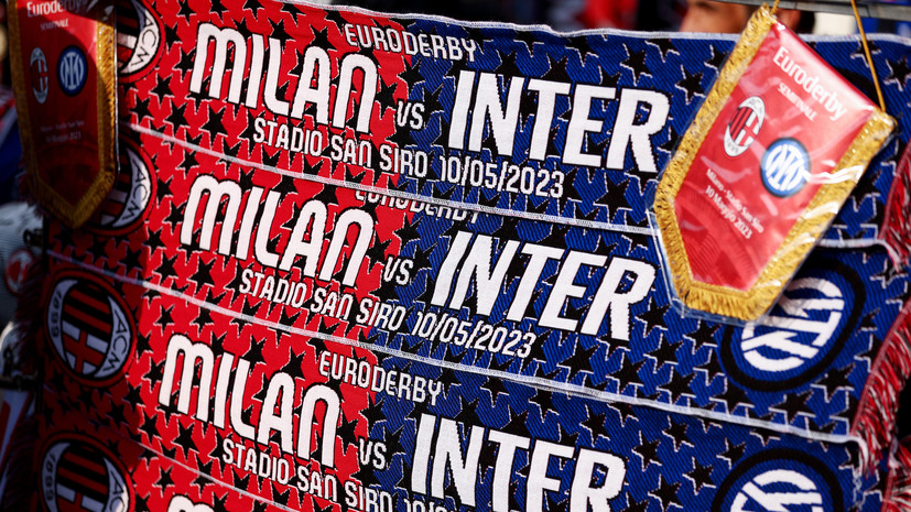 Джеко открыл счёт в матче Лиги чемпионов «Милан» — «Интер»