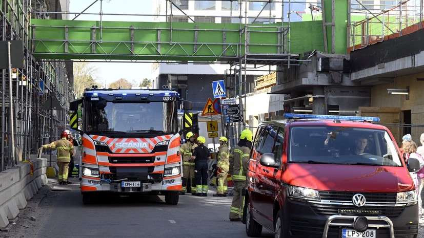 В финском Эспоо при обрушении пешеходного моста пострадали 27 человек