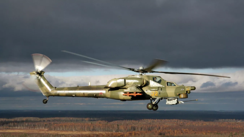 В Крыму два лётчика погибли при катастрофе Ми-28 во время учебного полёта