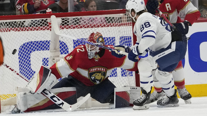 50 сейвов Бобровского помогли «Флориде» обыграть «Торонто» и выйти в полуфинал плей-офф НХЛ