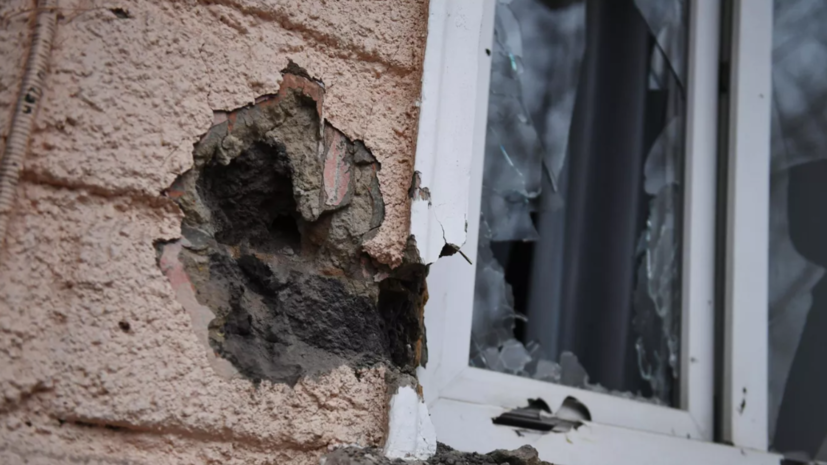 Кулемзин: здание школы в Донецке получило повреждения в результате обстрела ВСУ