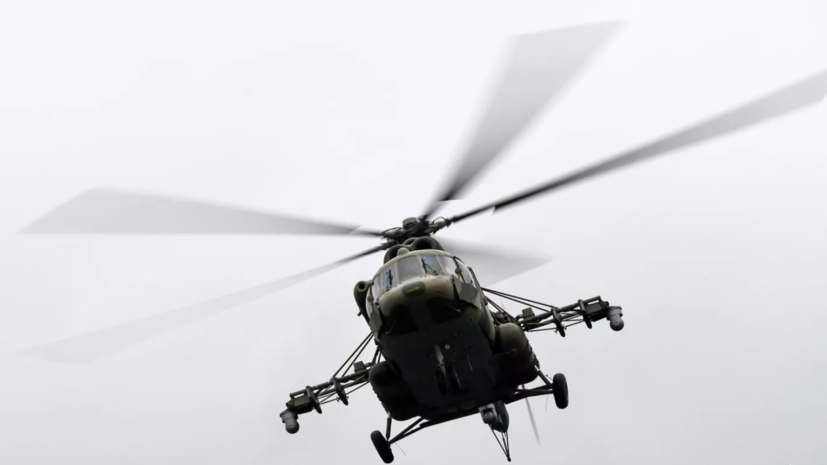 ТАСС: два человека погибли при крушении вертолёта в Брянской области