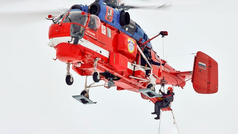 Бирюков: за 20 лет экипажи Московского авиационного центра спасли около 7 тысяч человек