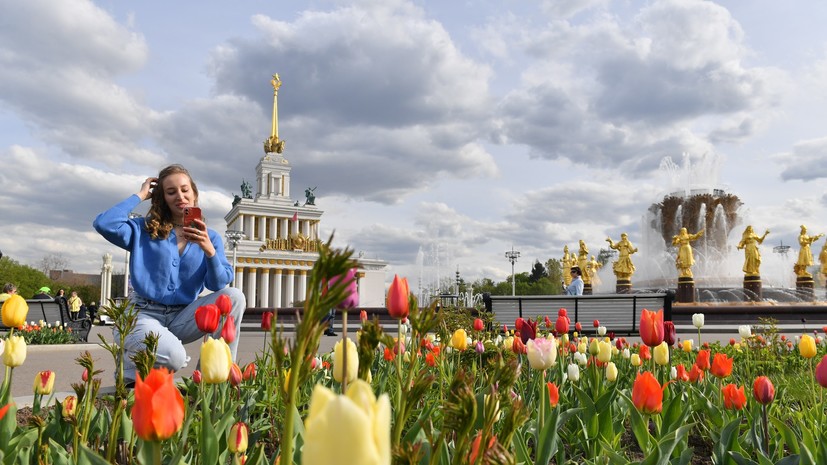В Москве установлен температурный рекорд с начала года