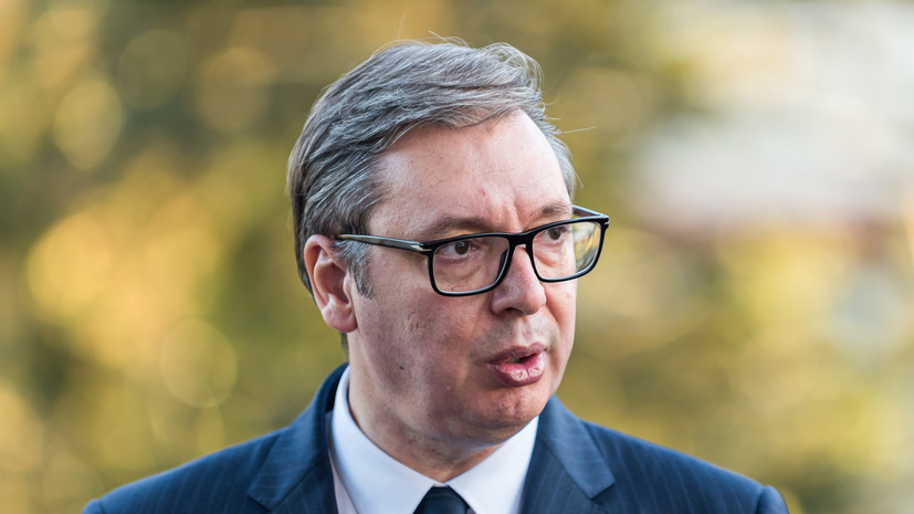 Вучич заявил, что намерен уйти с поста главы правящей Сербской прогрессивной партии