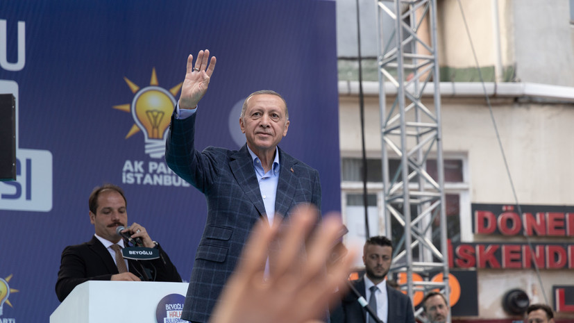 Эрдоган набирает 49,35% голосов после обработки 100% бюллетеней