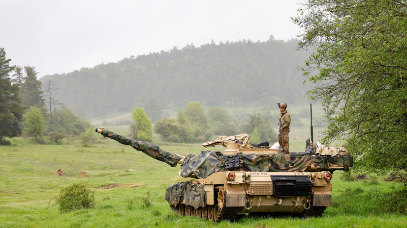 В Пентагоне подтвердили прибытие в ФРГ 31 танка Abrams для обучения украинских военных
