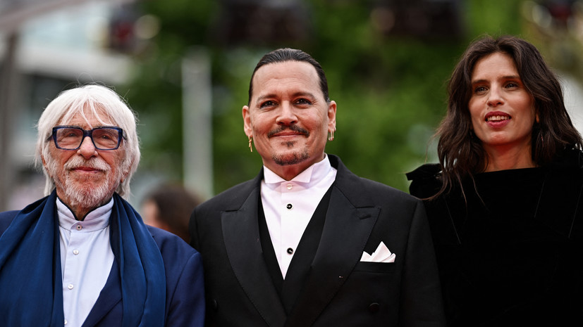 Актёр Джонни Депп представил фильм открытия Каннского кинофестиваля