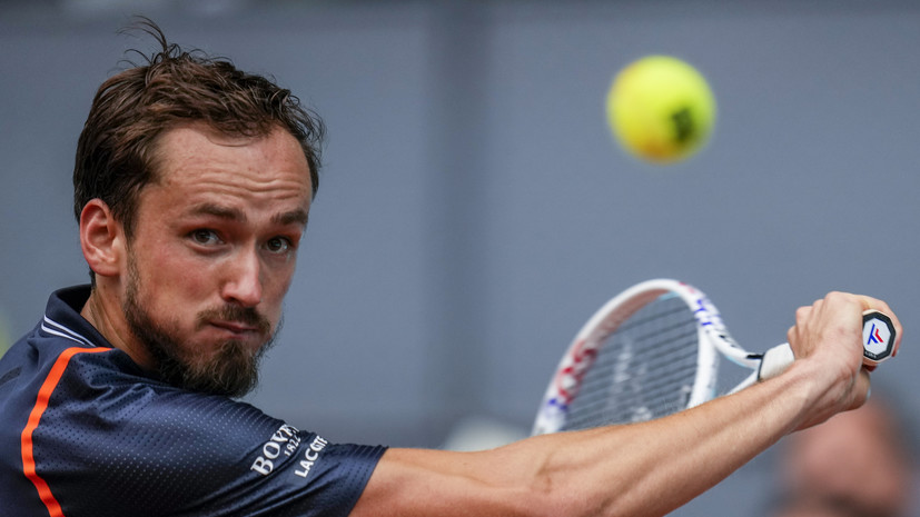 Тарпищев: Медведев играет на турнире «Мастерс» в Риме лучше, чем в прошлый раз