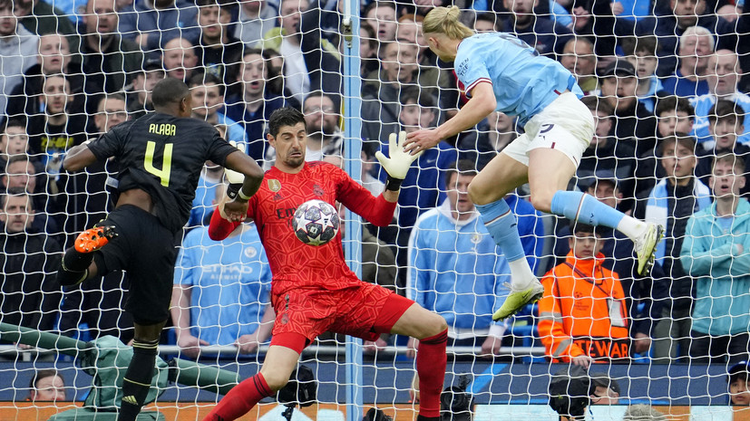 Силва открыл счёт в матче 1/2 финала Лиги чемпионов «Манчестер Сити» — «Реал»