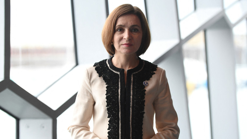 Санду выступила за то, чтобы Молдавия стала членом ЕС как можно скорее