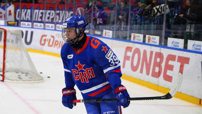 Хоккеист СКА Мичков вошёл в топ-5 рейтинга драфта НХЛ по версии Sportsnet