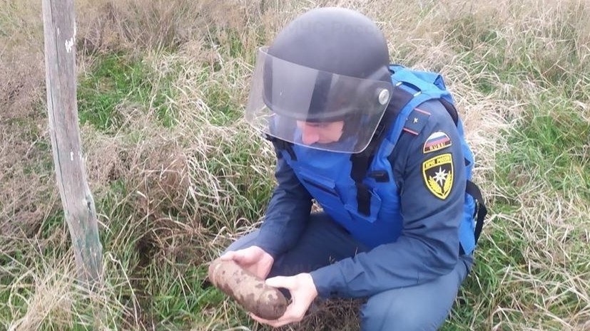 В Крыму обезвредили несколько боеприпасов времён Великой Отечественной войны