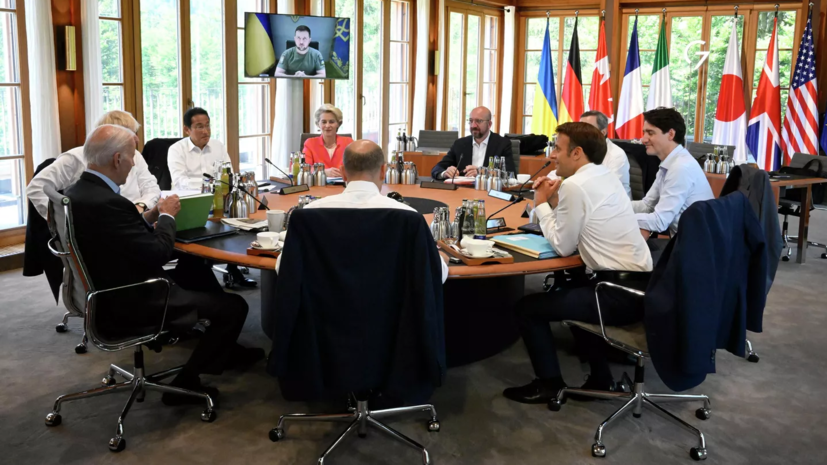 Лидеры G7 подтвердили намерение поддерживать Украину столько, сколько потребуется