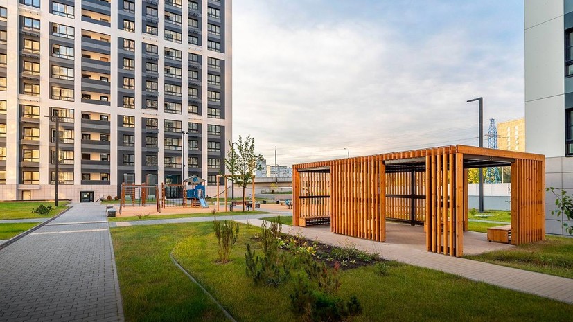 В Москве благоустроили 1,6 млн квадратных метров дворовых территорий