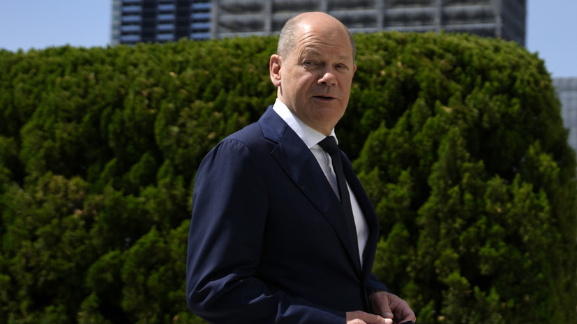 Канцлер ФРГ Шольц заявил, что Украина вступит в ЕС после окончания конфликта