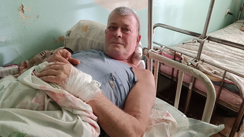 За доли секунды: пенсионер Александр Кондаков из Донецка стал инвалидом после атаки ВСУ