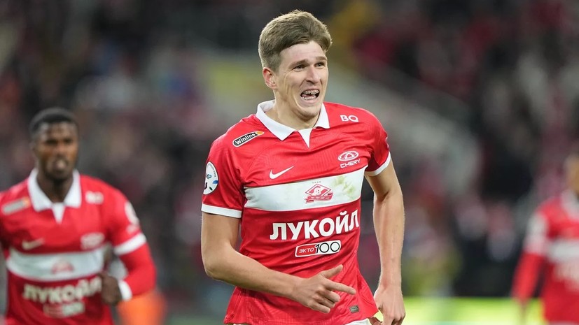 Появилось видео провокаций от Соболева за 13 минут до удаления в матче с ЦСКА