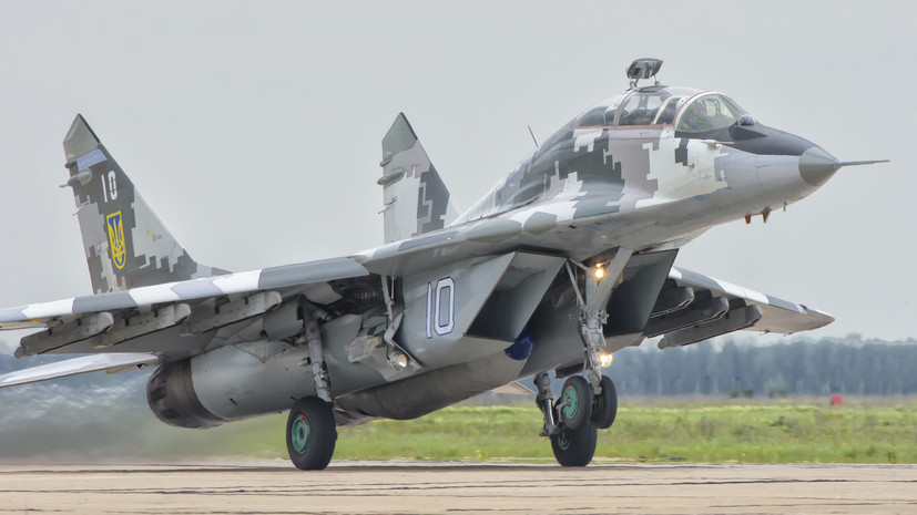 Силы ПВО России сбили МиГ-29 украинских боевиков