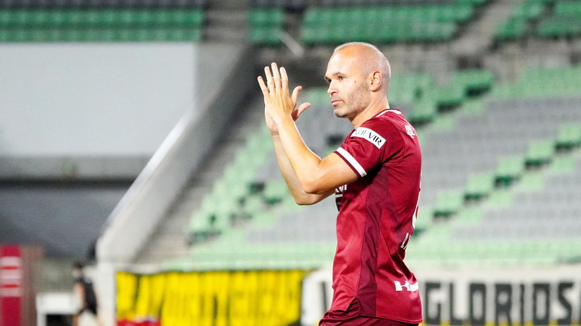 «Виссел Кобе» объявил об уходе Иньесты летом