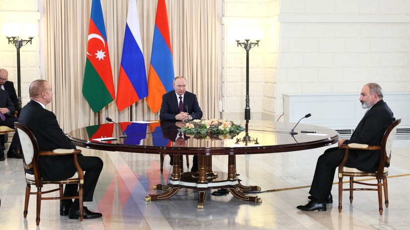 Путин 25 мая встретится с Пашиняном и Алиевым, затем пройдут трёхсторонние переговоры