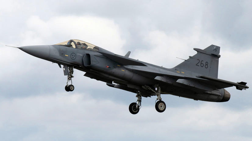Минобороны: лётчикам ВСУ дадут возможность обучаться на шведских истребителях JAS Gripen