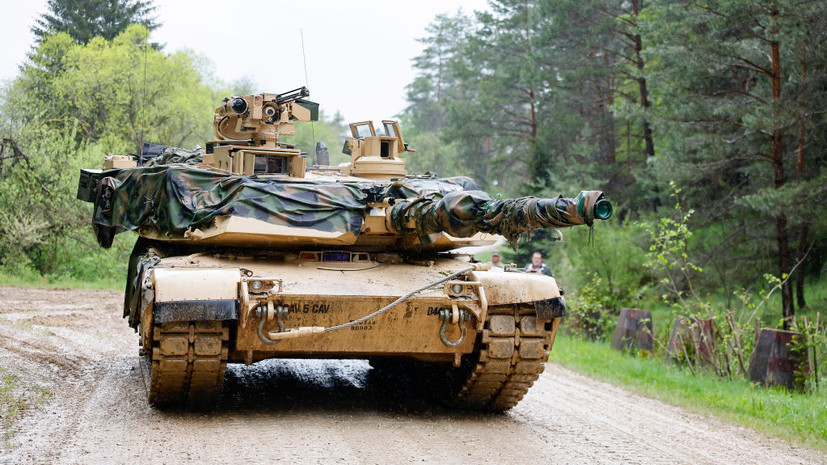 NYT: украинских военных в Германии начали обучать управлению американскими танками Abrams