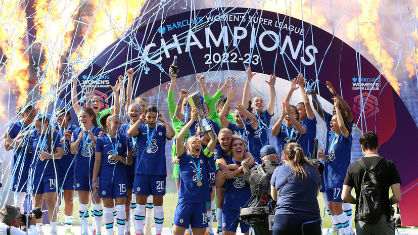 Россиянка Абдуллина с «Челси» выиграла чемпионат Англии по футболу