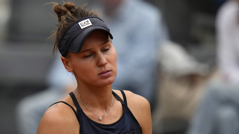 Кудерметова проиграла Шмидловой в первом круге «Ролан Гаррос»