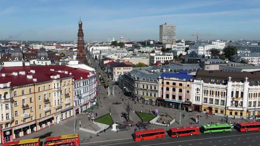 На телебашне в Казани включат праздничную подсветку 1 июня