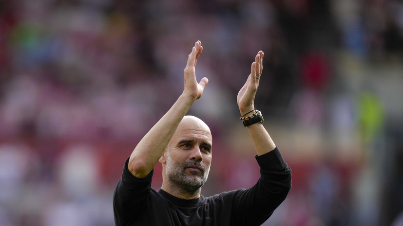 Гвардиола признан лучшим тренером сезона в АПЛ