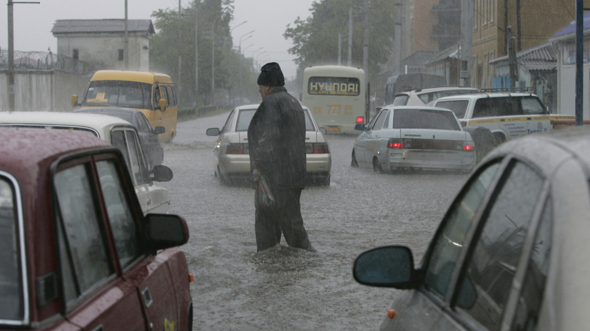 В Ставропольском крае предупредили об угрозе подтоплений из-за осадков
