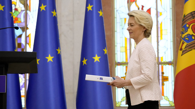 Фон дер Ляйен: ЕС объявил о новом инвестиционном пакете для Молдавии на €1,6 млрд