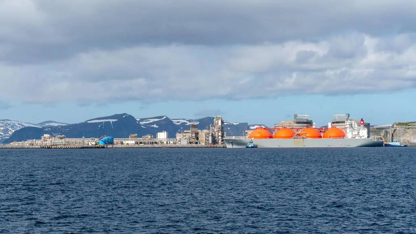 Норвежская Equinor сообщила, что остановила утечку газа на СПГ-заводе Hammerfest