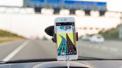 Внутри Садового кольца в Москве в некоторых приложениях произошёл сбой GPS