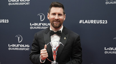 Месси упомянул Барселону на вручении премии Laureus