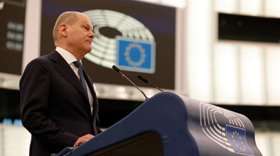 Шольц 9 мая заявил, что прошлое не сможет одержать победу над будущим